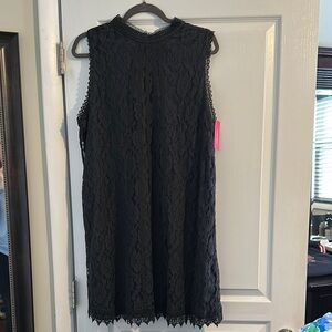 Elegant Black Lace Dress